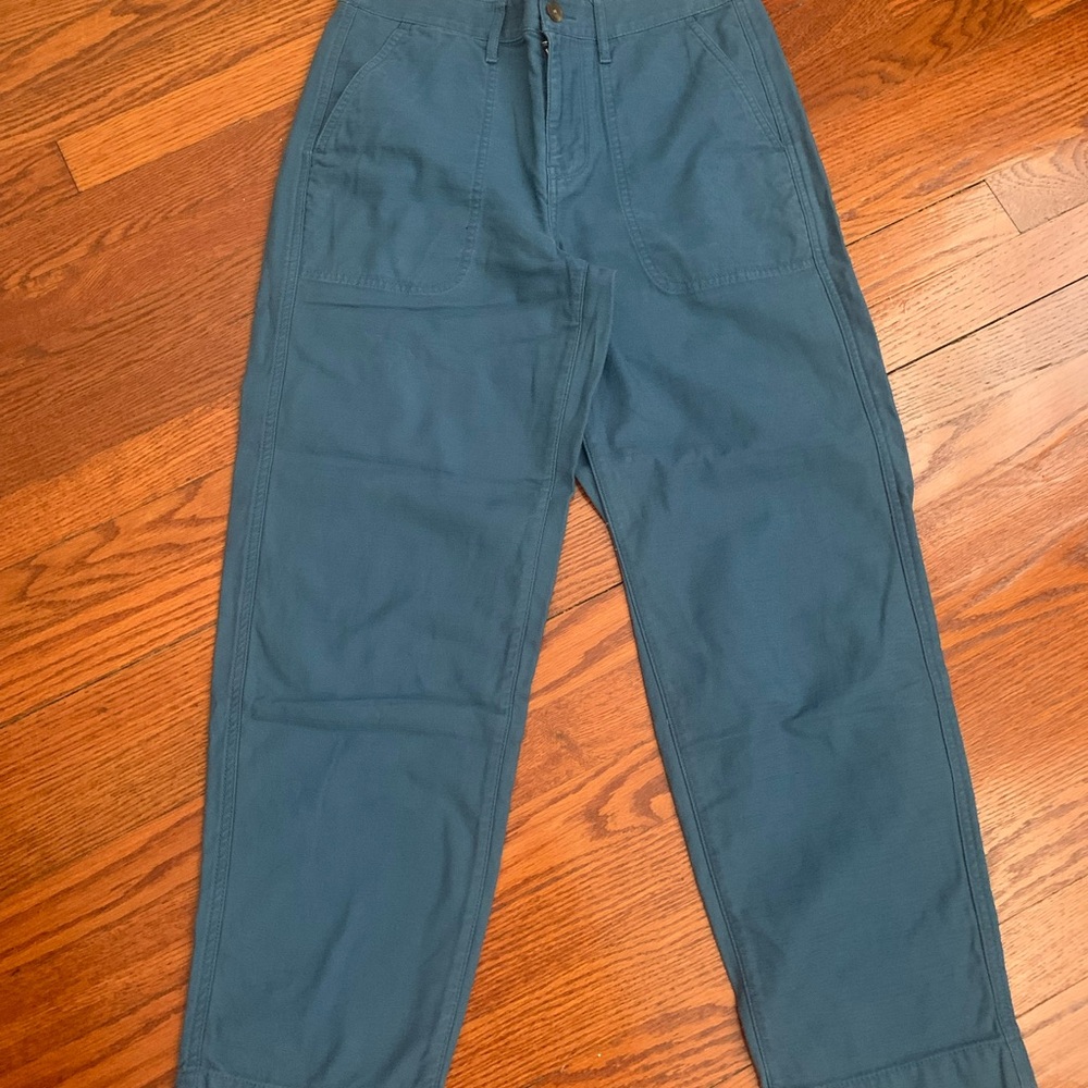 J. Crew High Rise Blue Cargo Classic Style